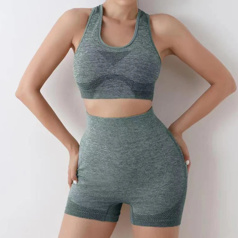 Conjunto Deportivo Short Top Fitness