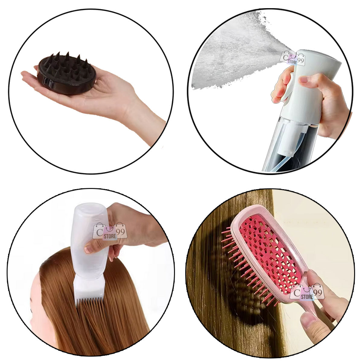 Kit de Cuidado e Lavagem para Cabelo